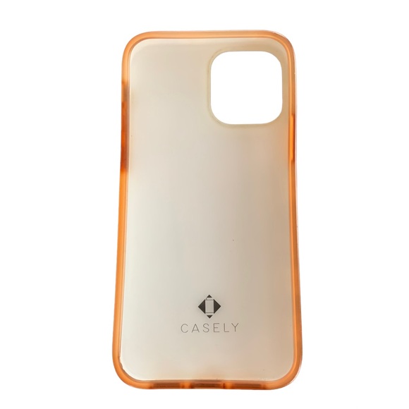 Casely Iphone 12 Pro Phone Case, Daisy Print, Light Blue Background - Picture 2 of 3